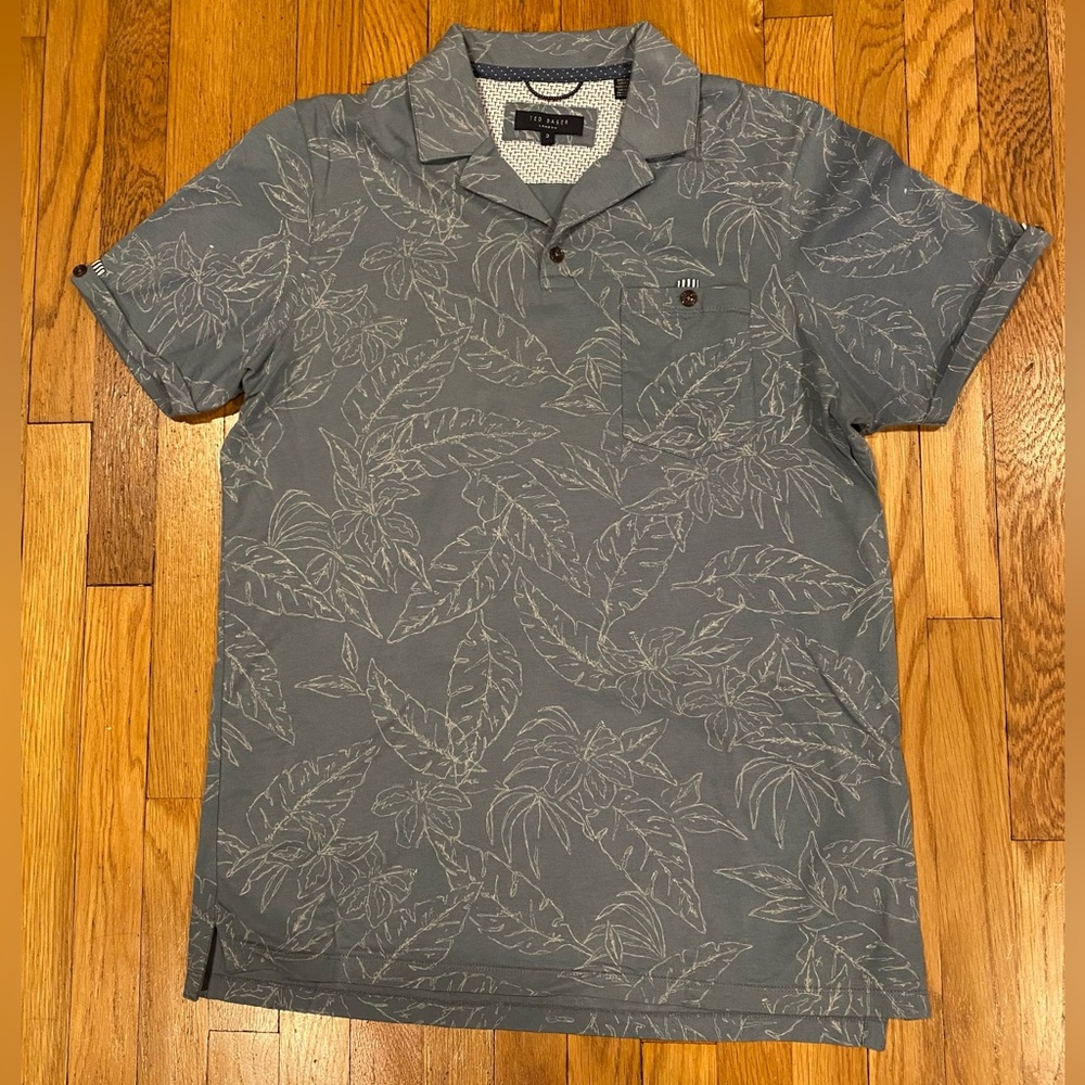 Ted Baker men’s single button pollo